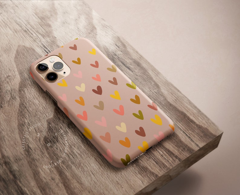 HEART iPhone 12 Pro Max Case Cute iPhone 12 Case Hearts iPhone 12 Mini Case Celestes Cases\u00a9