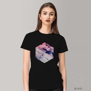 BOHO Graphic Womens tshirt Cute Tshirt Indie TShirt for women Vintage Tshirt CelestesStudio© image 2