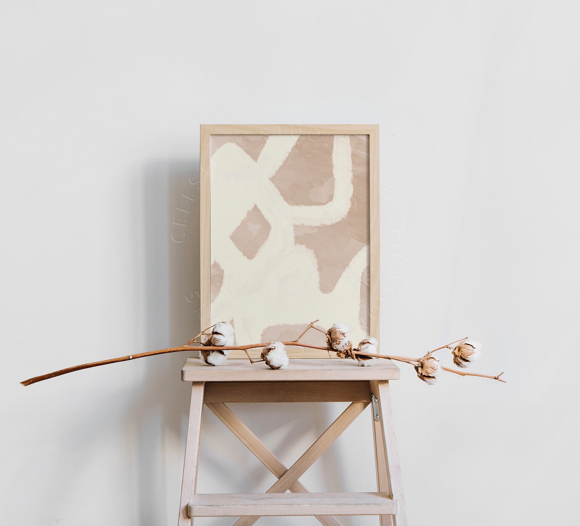 PINK Art Print Neutral Living Room Wall Art Gallery Wall Etsy