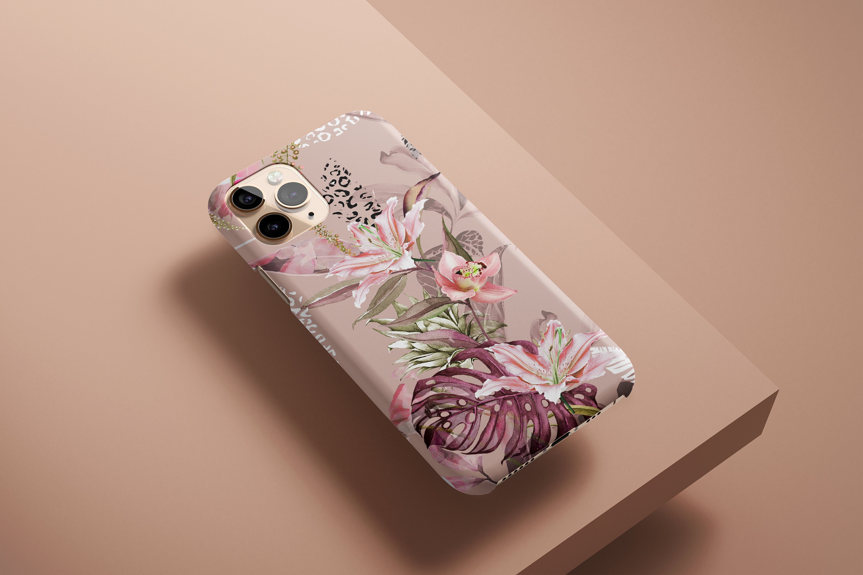 LILY Flower iPhone 12 Case Protective iPhone 11 Pro Case Etsy