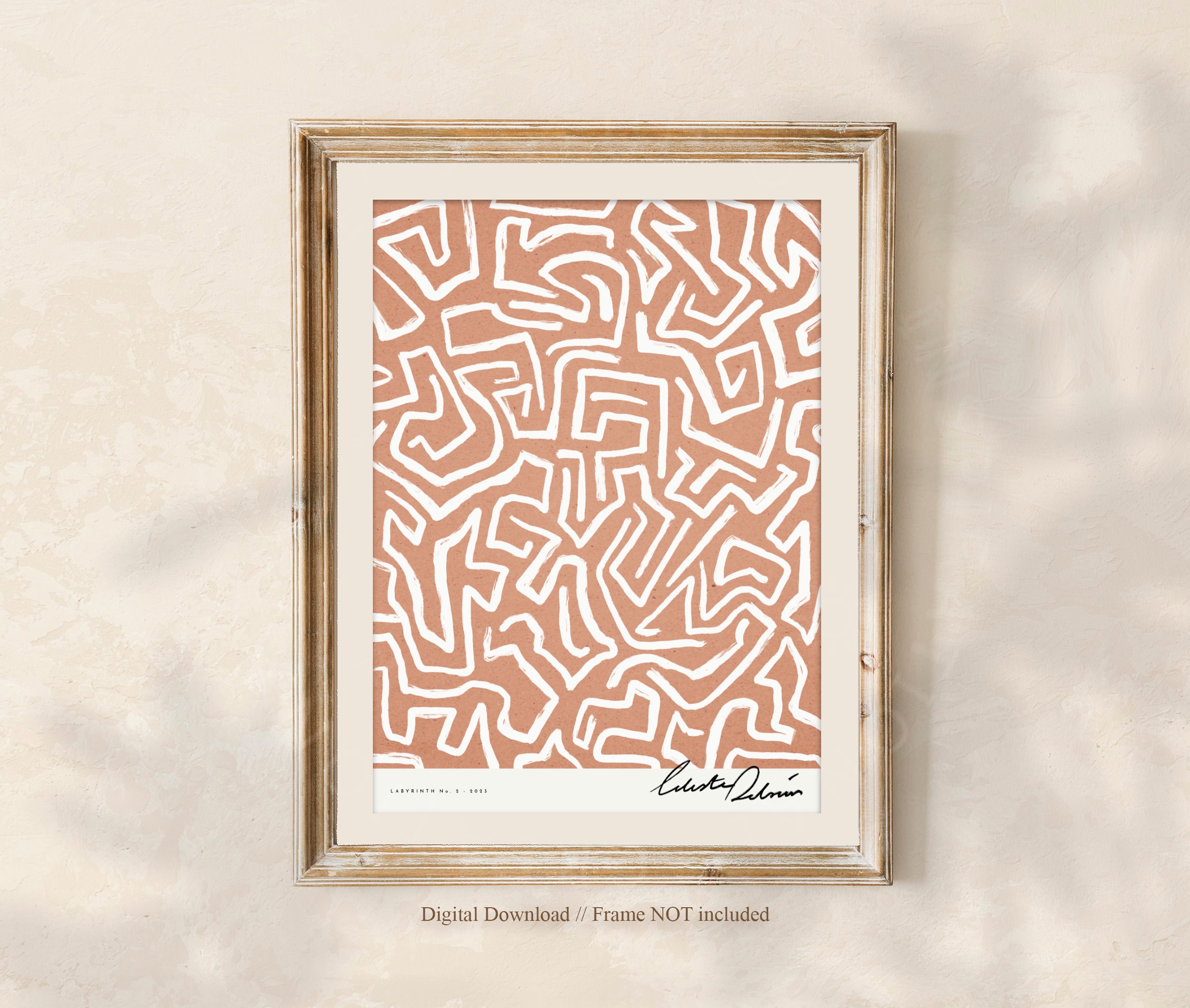 Love Maze - 45 degrees Poster for Sale by bunbun369