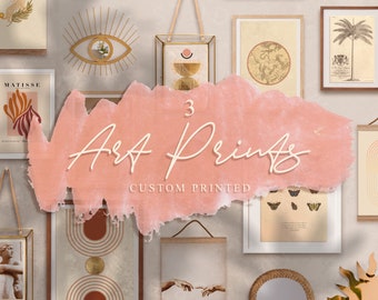 ANY ART PRINT Set of 3 Printed Artworks - Celestes Studio©, Set of 3 11 x 14 Inch Art Prints