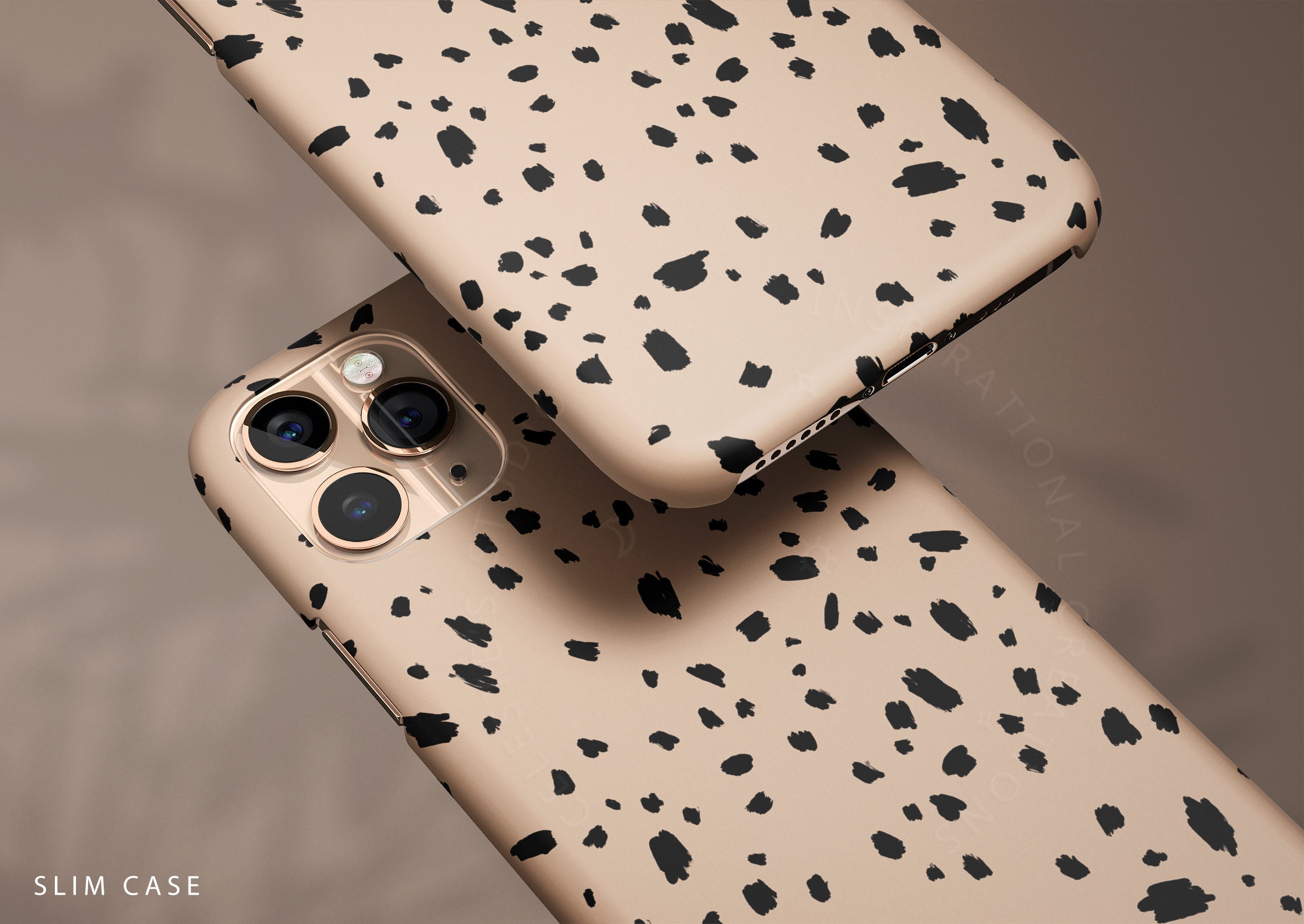 Chocolate Leopard iPhone Case –