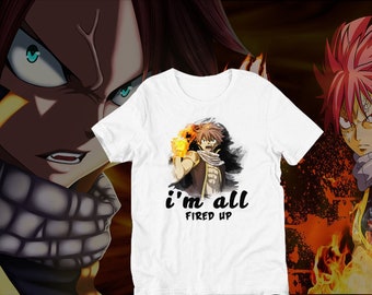 FAIRY TAIL collana Anime Cosplay Natsu Ciondolo ROSSO