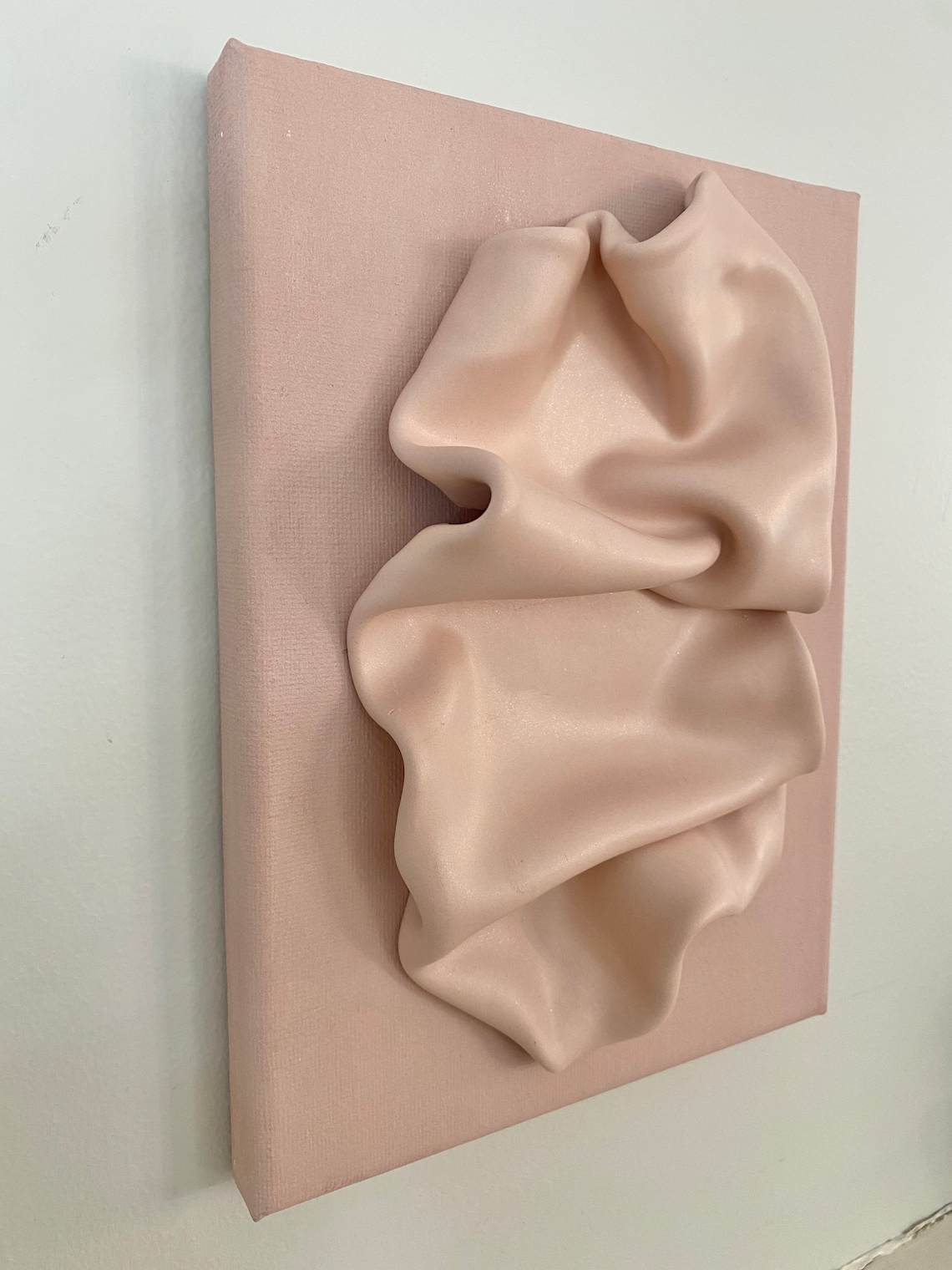 Clay Wall Sculpture On Canvas 3D Wall Art. Wall Decor. Etsy