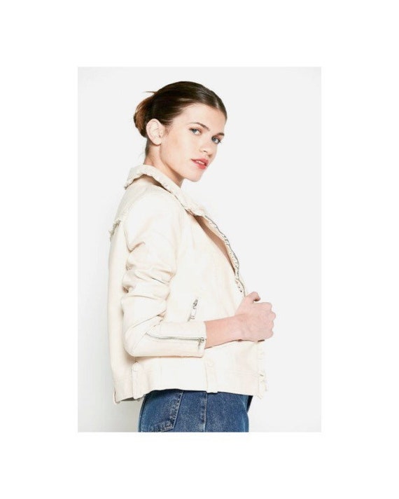 Chaqueta mujer de simil cuero, chaqueta boho chic, chaqueta mujer vegan, chaqueta estilo festival, chaqueta bolsillos chic, chaqueta corta Chaqueta mujer de simil cuero, chaqueta boho chic, chaqueta mujer vegan, chaqueta estilo festival, chaqueta bolsillos chic, chaqueta corta