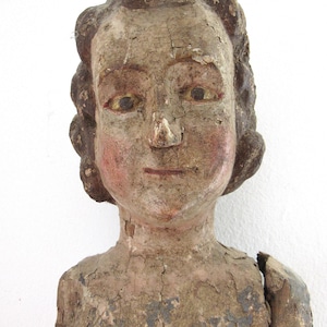 Zeer oud beeld van kind Jezus, santo