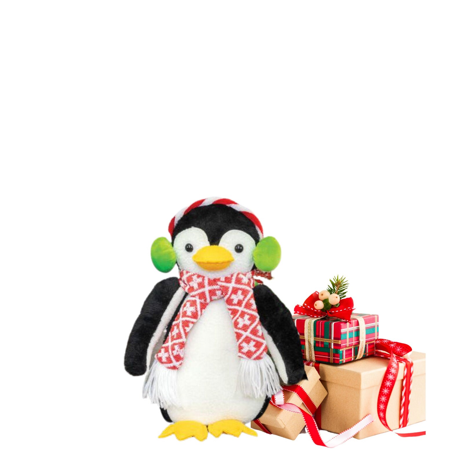 Christmas Penguin Holiday Penguin Holiday Décor Female | Etsy