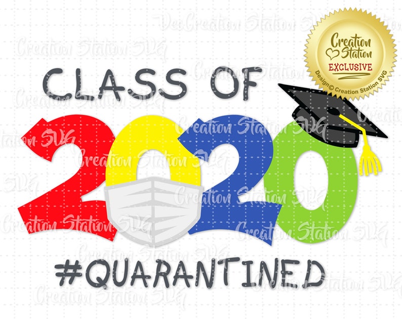 Download SVG Class of 2020 Face Mask Graduation Graduate Cap and ...
