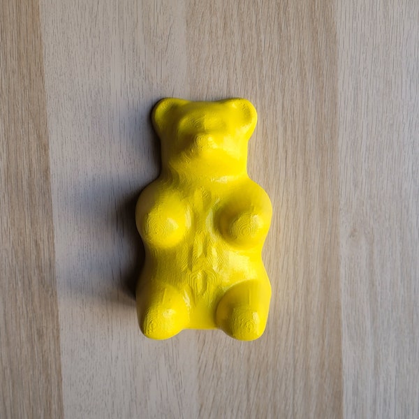 Gummy Bear Wall Art Sculpture | 3D Taxidermied Art | Different Color Combinations