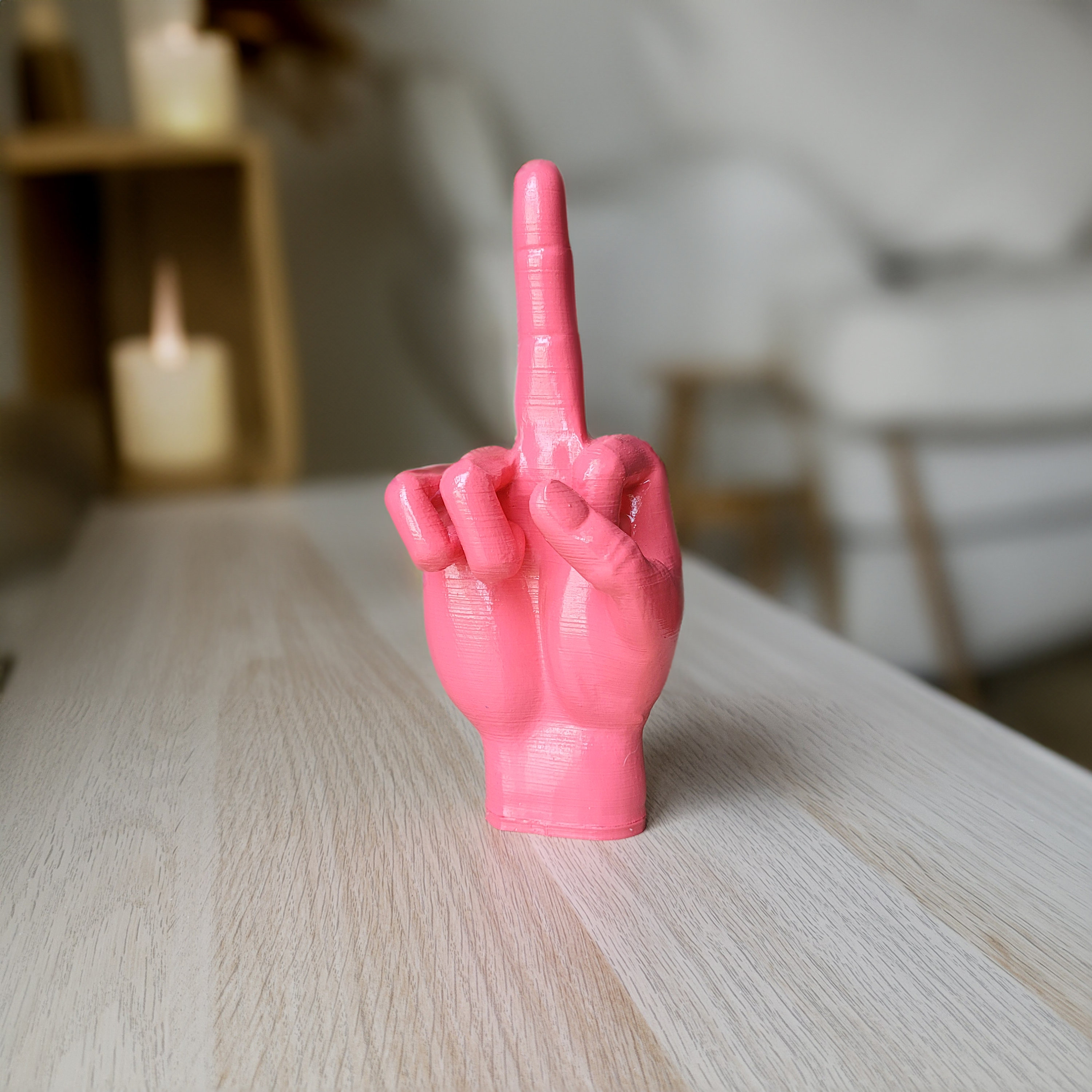 Middle Finger Hand | Fuck You off Sign | Hand Sculpture