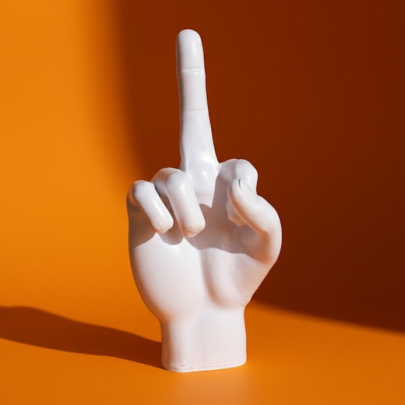 Middle Finger Hand | Fuck You off Sign | Hand Sculpture
