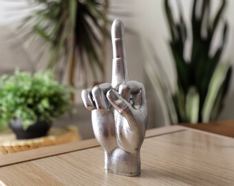 Middle Finger Hand | Fuck You off Sign | Hand Sculpture