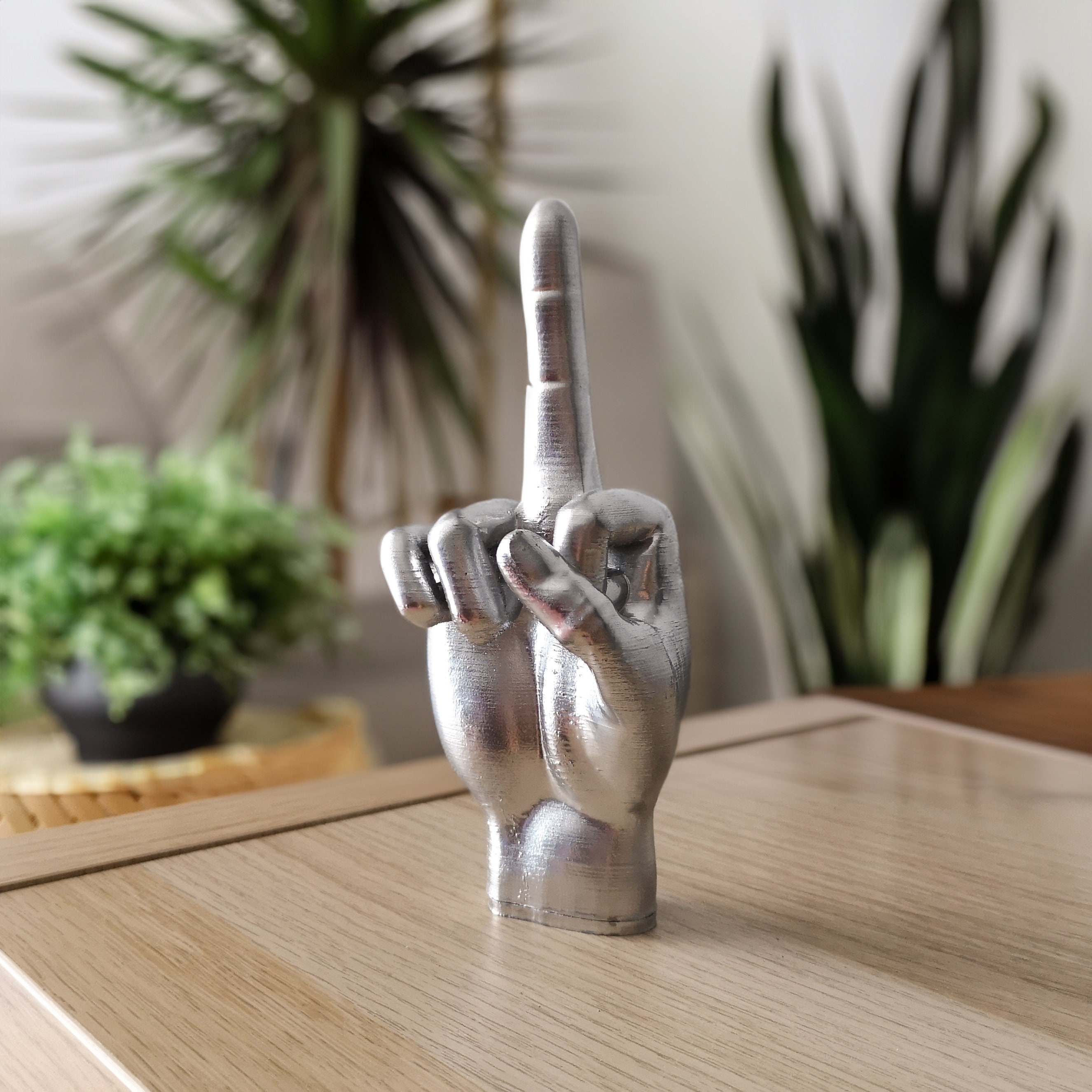 Middle Finger Hand | Fuck You off Sign | Hand Sculpture