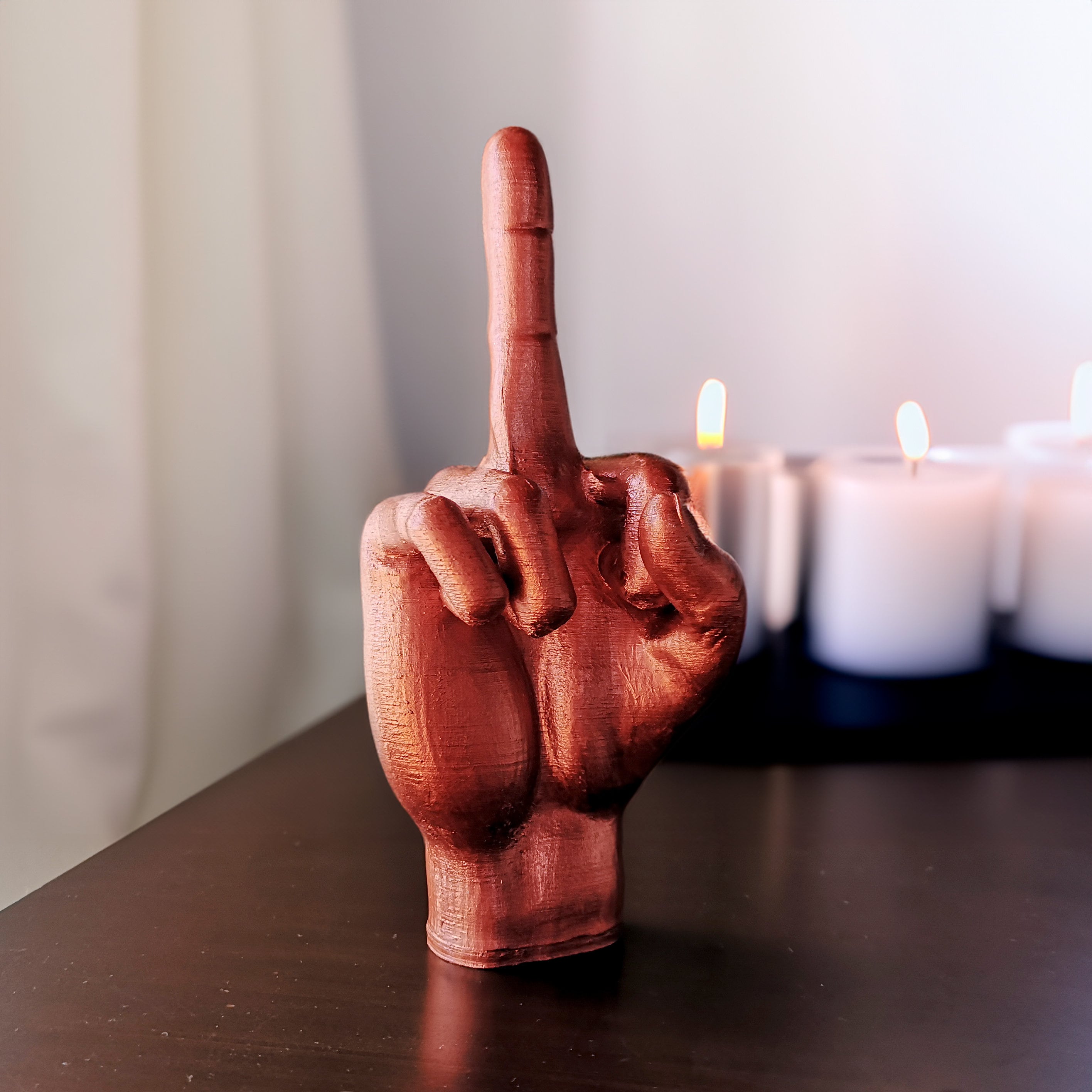 Middle Finger Hand | Fuck You off Sign | Hand Sculpture