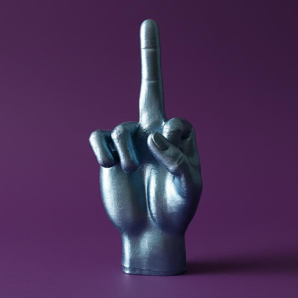 Middle Finger Hand | Fuck You off Sign | Hand Sculpture