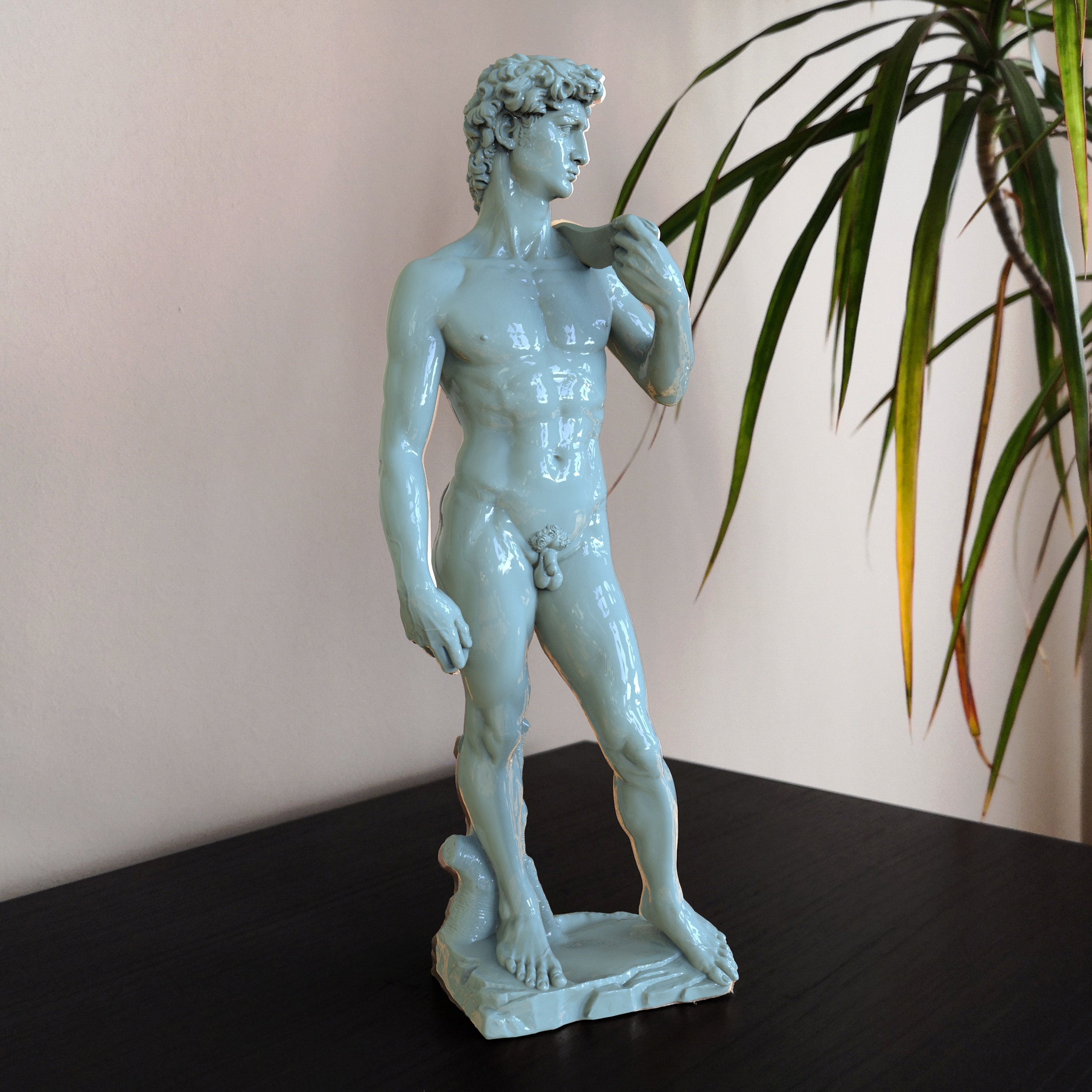 David Sculpture in Pastel Colors Michelangelo's Statue of Etsy