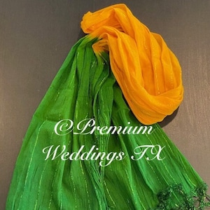 Yellow Dupatta, Men’s Kurta dupatta, sherwani, shaadi, mehndi,haldi, indian wedding, pakistani wedding, diwali, eid, punjabi wedding, scarf