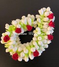 Handmade Mogra Hair Gajra: Bridal Bun Accessory - 1Ct
