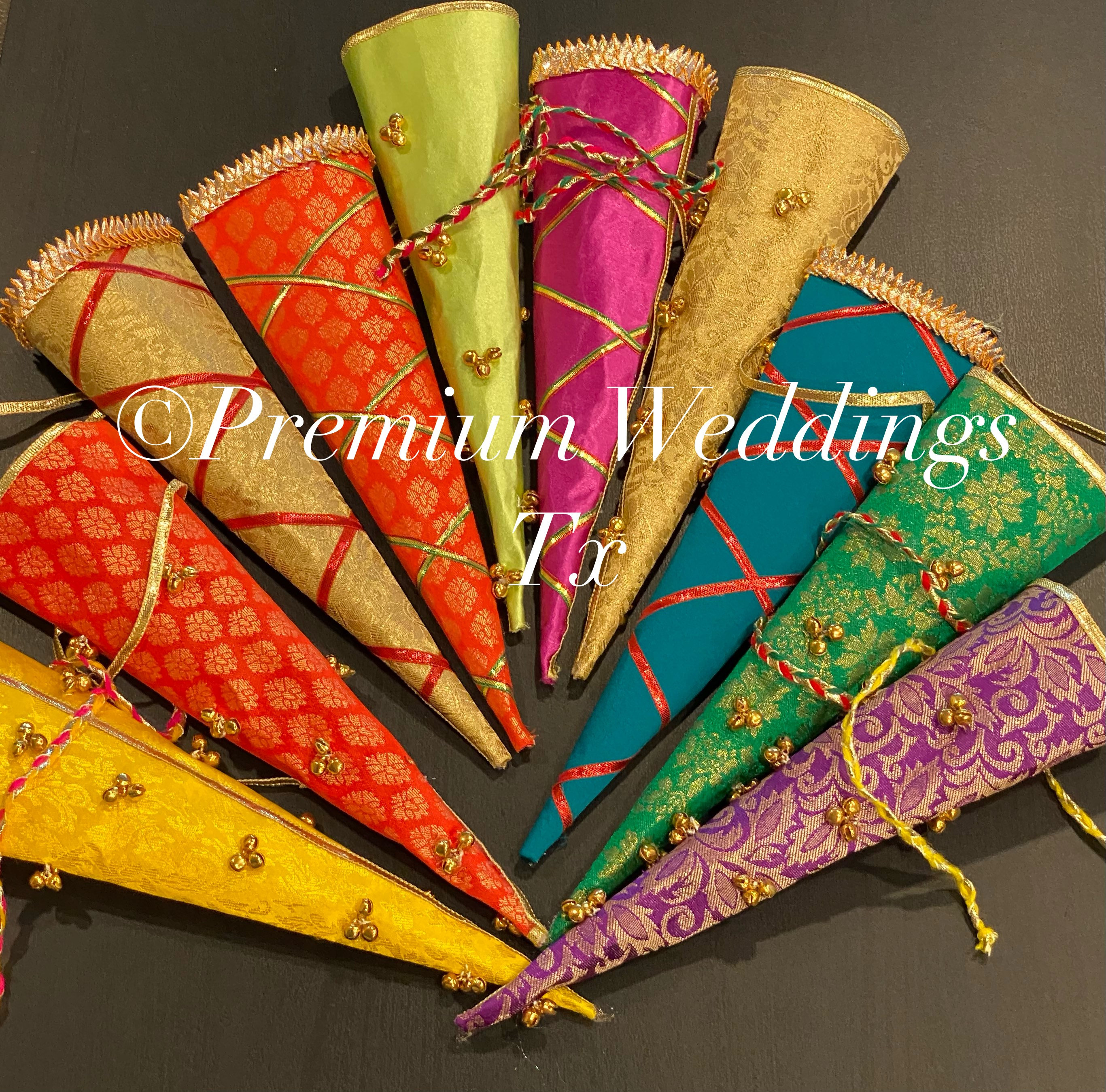 Mehndi Party Henna Cone Covers Mehndi Decor Mehndi Cone Etsy