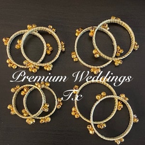 2Ct Kids Ghungroo Bangles, chudiyan,Indian Bangles,Pakistani Bangles, Shaadi, Dulhan, Indian Wedding, Pakistani Wedding, Muslim, Hindu