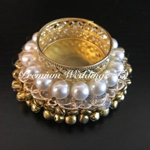 Ghungroo Tea Light Candle Holder: Indian Wedding Decor
