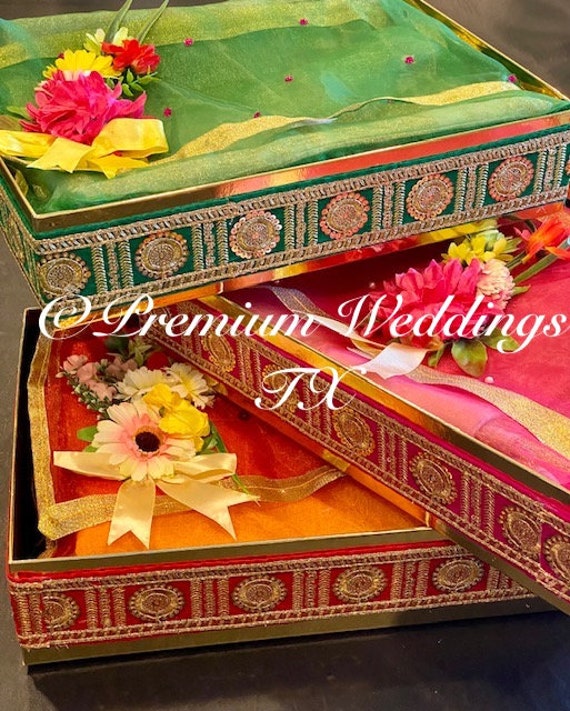 Indian Wedding Gift Trays