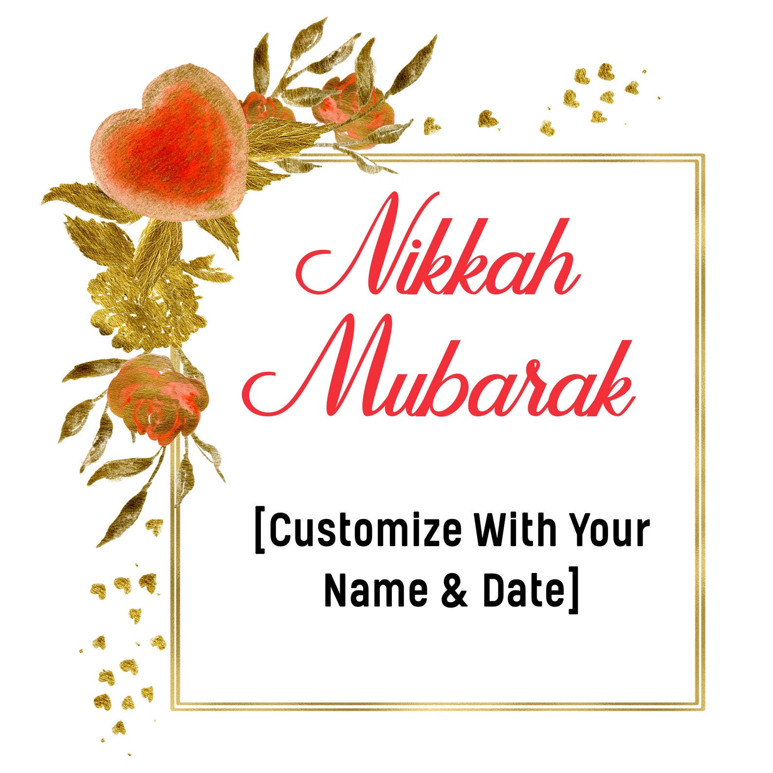 Nikkah Mubarak StickersStickers Shaadi Stickers Shaadi Etsy