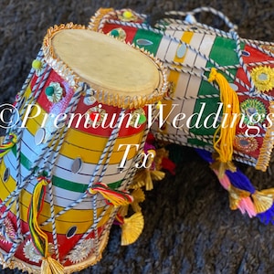 1ct Medium Dhol,Sangeet Dhol,Dholki Dhol,Lohri,Musical Instrument,Shaadi Decor,Mehndi Decor,Mayoon Decor,Eid Decor,Diwali Decor, Decorations