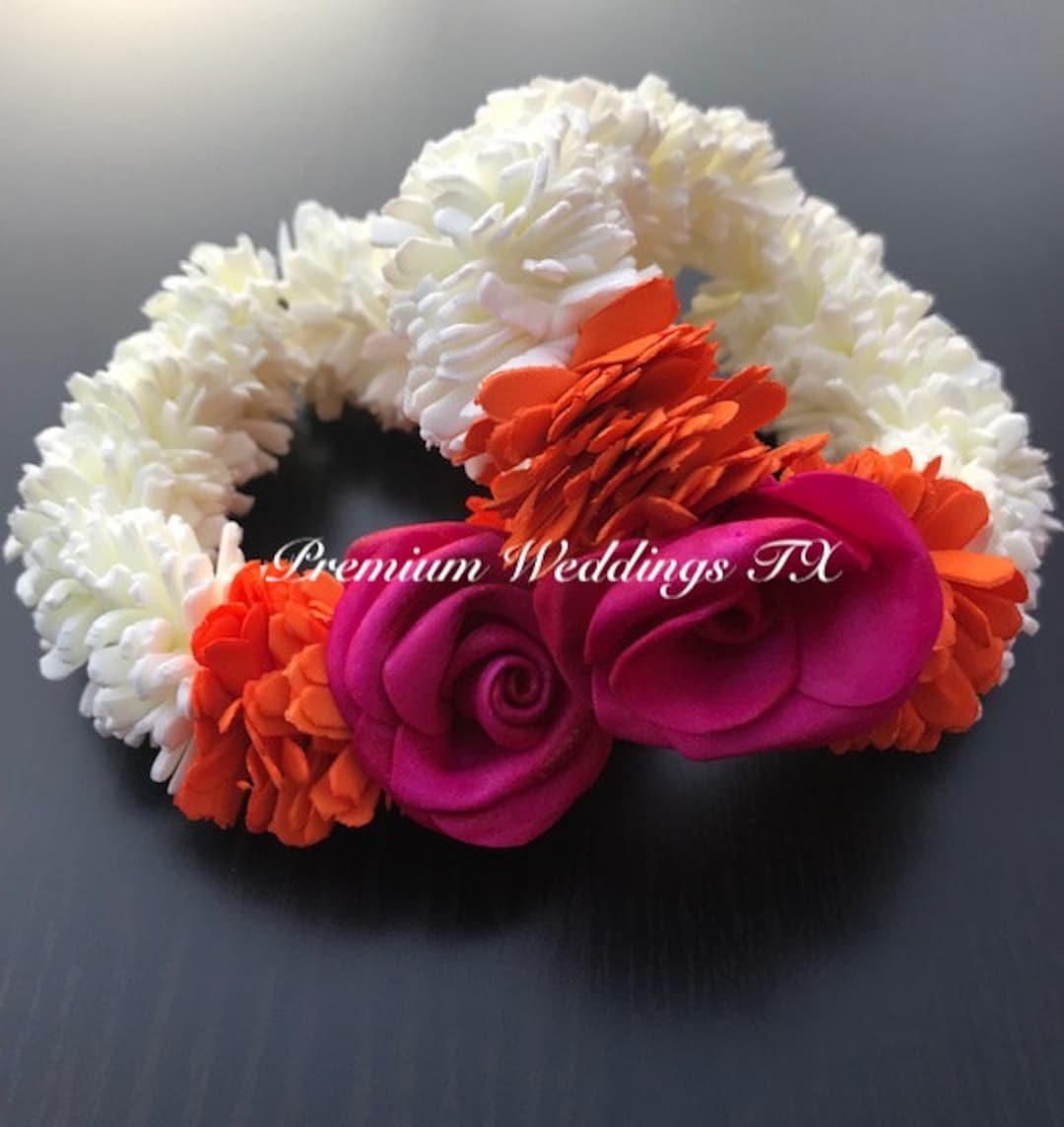 10ct Hand Gajra Flower Gajra Jewelry Wedding Pithi Bangle Etsy