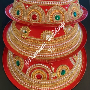 1Ct Decorative Bowl, Shaadi, Mehdni, Haldi, Uptan, Khoba Khobi, Pakistani Weddings, Muslim Wedding, Punjabi Wedding, Indian Wedding, Dulhan
