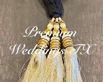 Tassel Paranda: Colorful Cotton Hair Braid Accessory