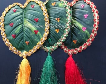 Paan Leaf Wedding Decor: Mehndi, Mayoon, Haldi, Shaadi