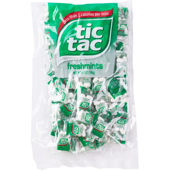 100Ct Tic Tac Individual Wrapped Mints Mints Gifts Party Supplies Party Favors Wedding Favors Wedding Supplies Favors