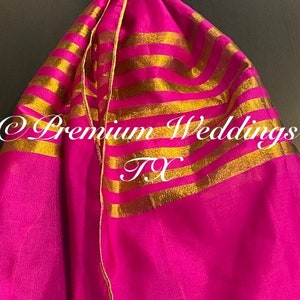 1ct Dupatta, Men’s dupatta, Groomsmen Stole, shaadi, mehndi,haldi, indian wedding, pakistani wedding, diwali, eid, punjabi wedding, scarf