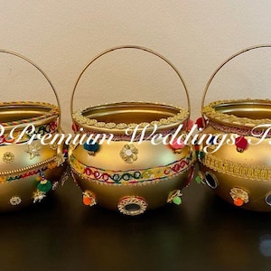 1kt bloemenmand, matka, matki, mand, bruiloftdecor, Shaadi, Mehndi, Shaadi-decor, Indiase bruiloft, Punjabi-bruiloft, Pakistaanse bruiloft