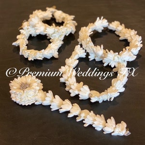 Gajra, White Flower Gajra Set, Boho Jewelry, Wedding, Pithi Bangle, Mehndi Bangle, Mayoon, Maiyo Gajra, Pakistani Wedding, Indian Wedding