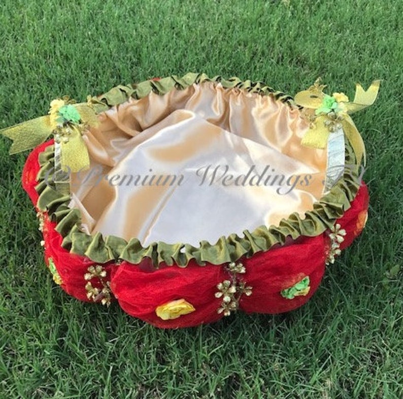 Decor Basket Wedding Decor Mayoon Haldi Shaadi Shaadi Etsy