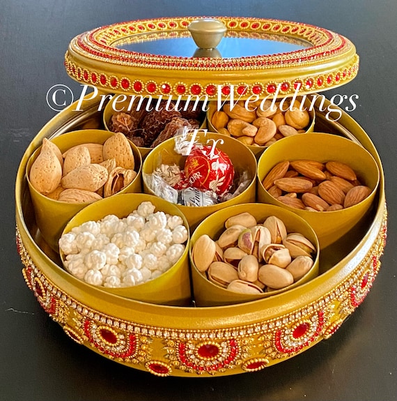 Dry Fruit Boxes Spice Box Wedding Gift Indian Gift Box Etsy