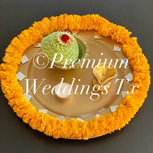 Mehndi Thaali ,Mehndi Plate,Thaali,Puja,Mehndi Decor, Mayoon, Uptan, Haldi, Shaadi, Shaadi Decor, Mayoon Decor, Home Decor, Handmade Plate