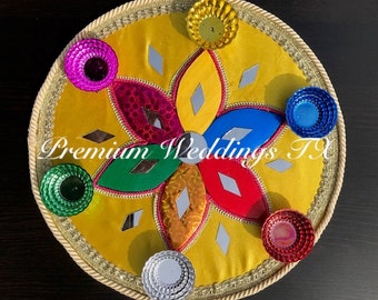 Mehndi Plate, Yellow Mehndi Plate,Shaadi,Shaadi Decor, Dulhan, Mehndi Decor, Mehndi, Mayoon Decor, Mayoon, Pakistani Wedding, Indian Wedding