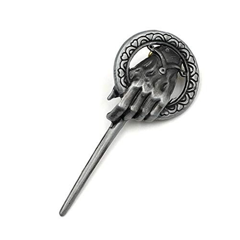 Game Of Thrones Enamel Pin Badge Hand Of The King Game Of Etsy