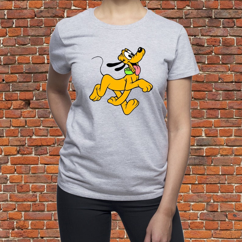Happy Pluto tshirt Pluto the Pup shirt Funny Pluto t shirt | Etsy