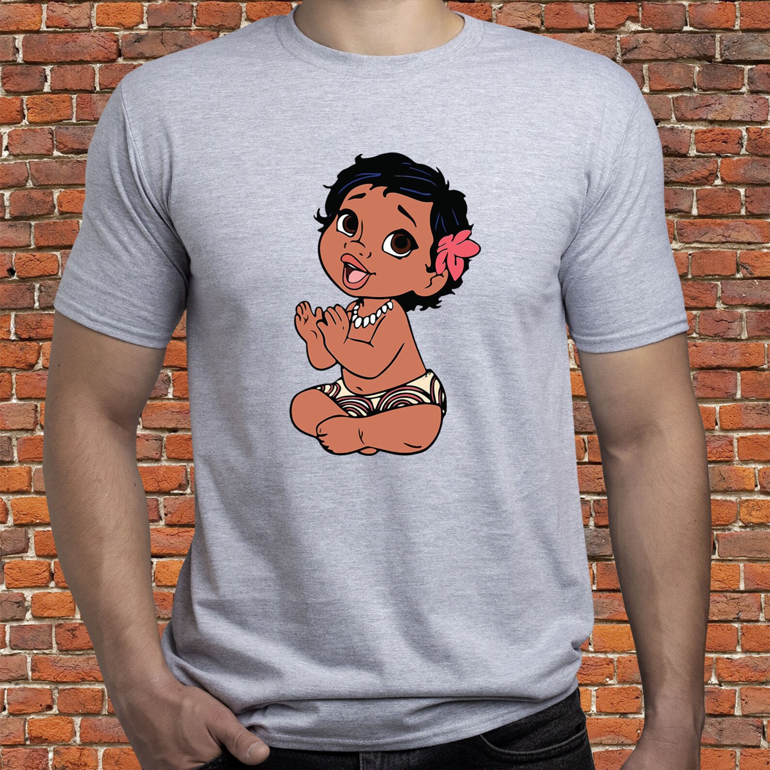 Baby Moana shirt/ Cute Moana tshirt/ Disney princess shirt/ Etsy