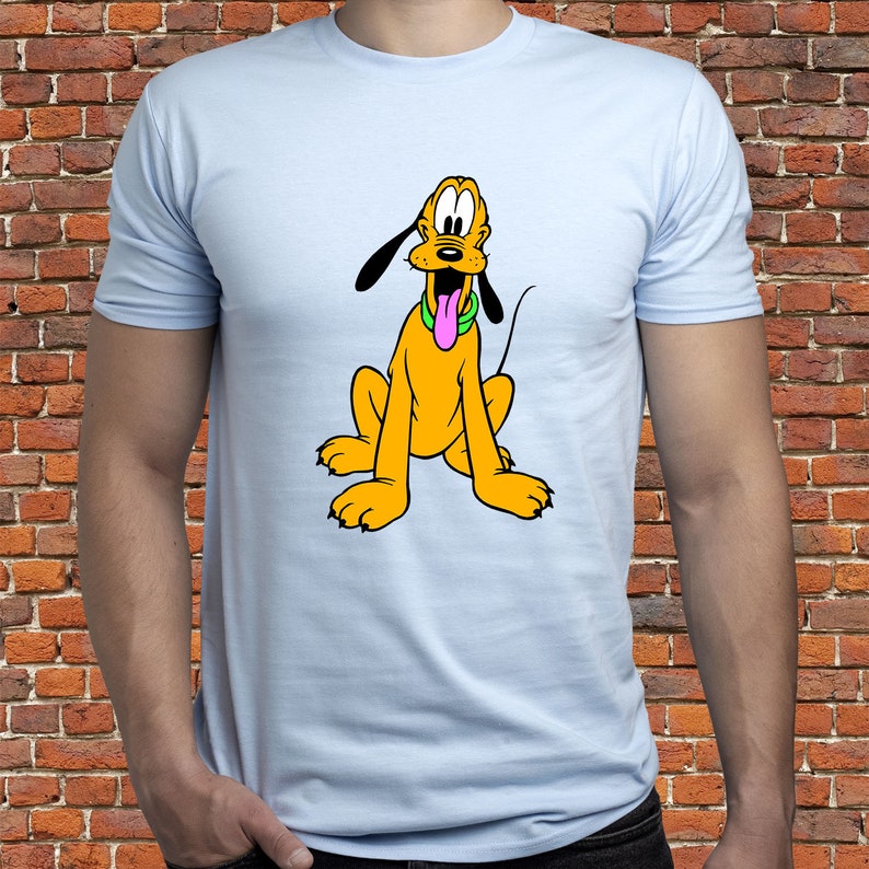 Pluto the Pup shirt/ Funny Pluto t shirt/ Happy Pluto tshirt/ Etsy