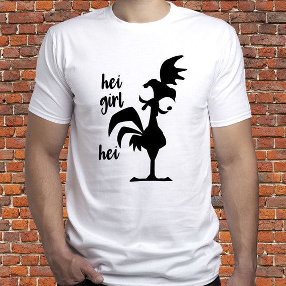 Para mujer Premium Algodón Caricaturas pollo mirando a usted T-Shirt