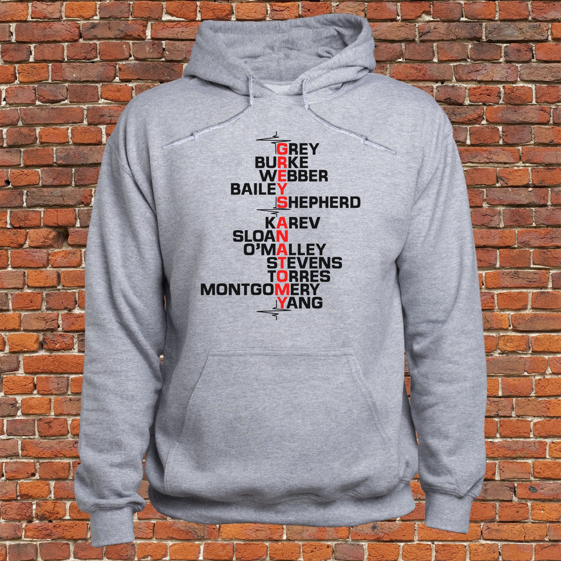 grey's anatomy hoodie walmart