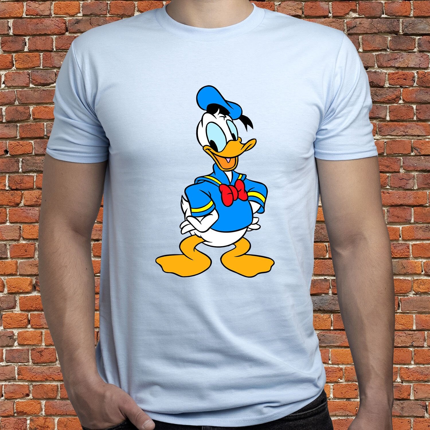 Donald Duck tshirt / Donald Duck shirt / Disney Donald Duck Etsy