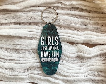 Reproductive Rights Motel Keychain, Roe V Wade, Feminist Keychain, My Body My Choice, Reproductive Rights Keychain, Pro Choice Keychain