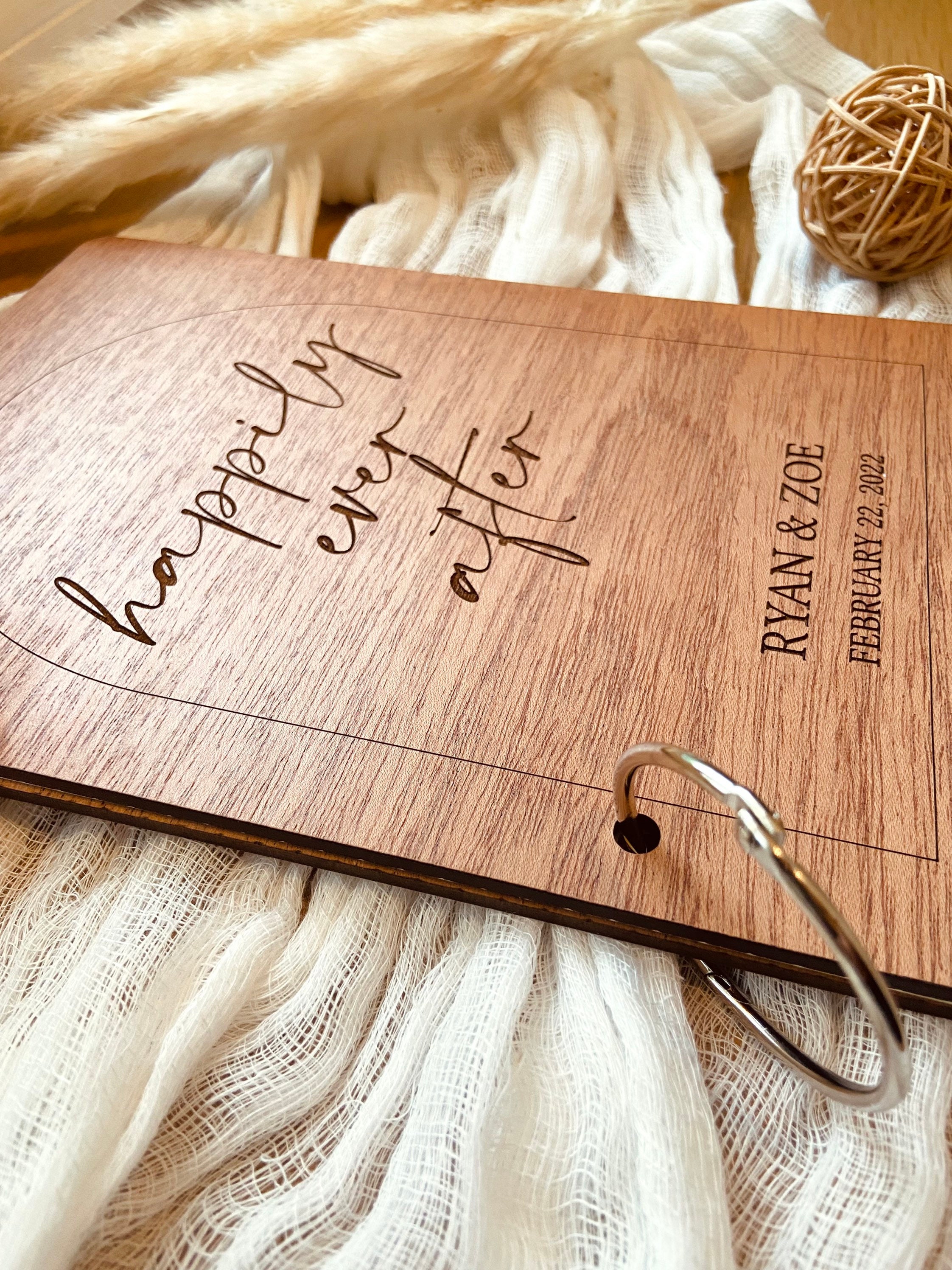 Wedding Card Keeper Wedding Card Storage Card Binder Wooden Etsy